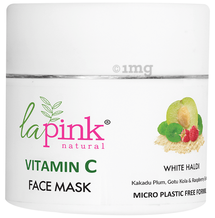 La Pink Vitamin C White Haldi  Face Mask