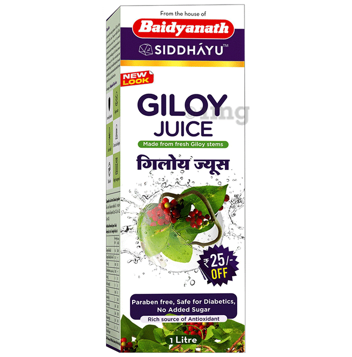 Baidyanath (Nagpur) Giloy Juice for Immunity | Safe for Diabetics with No Added Sugar
