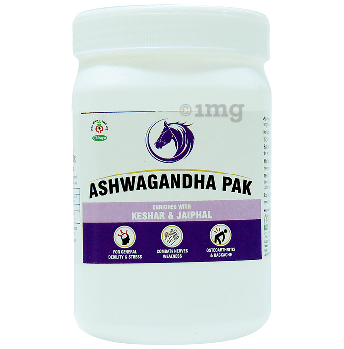 Chirayu Ashwagandha Pak Enriched with Keshar & Jaiphal