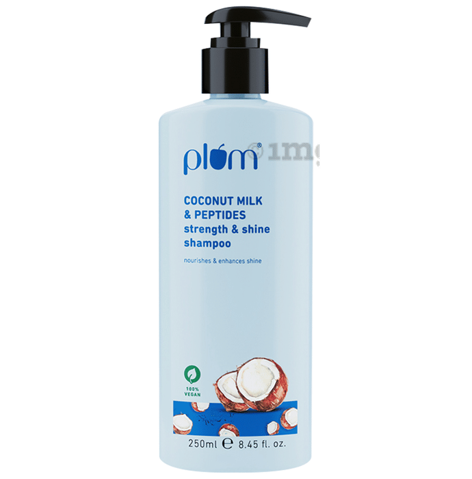 Plum Coconut Milk & Peptides strength & shine Shampoo
