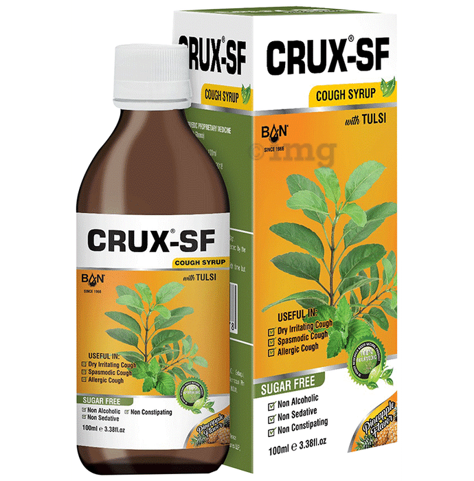 Crux-SF Cough Syrup Sugar Free