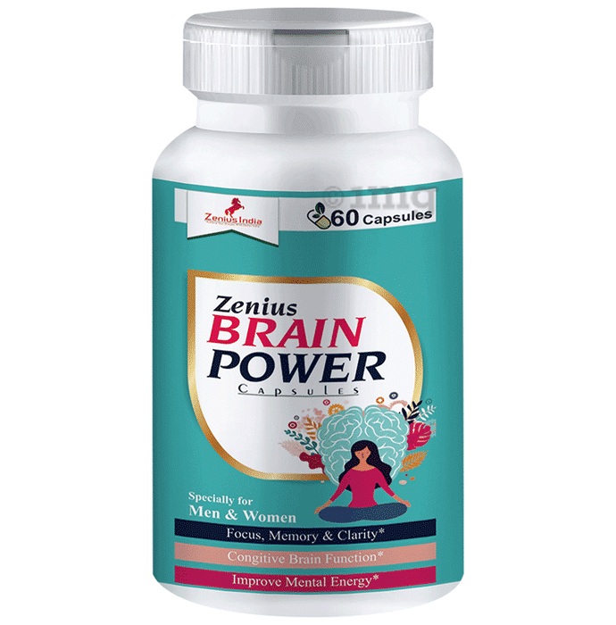 Zenius Brain Power Capsule for Brain Power & Stress Relief