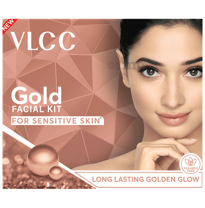 VLCC Gold Facial Kit for Sensitive Skin