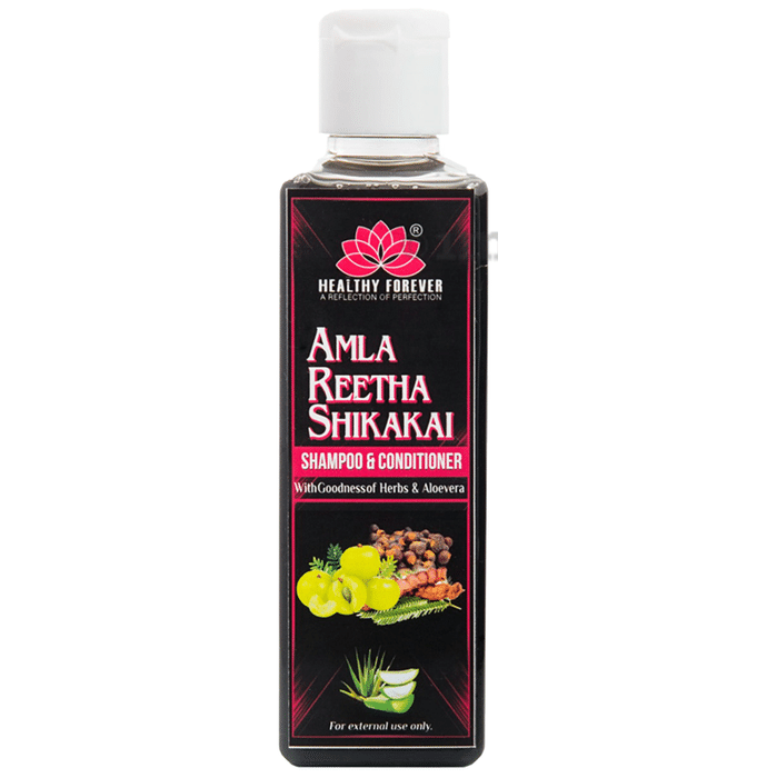Healthy Forever Amla Reetha Shikakai Shampoo & Conditioner