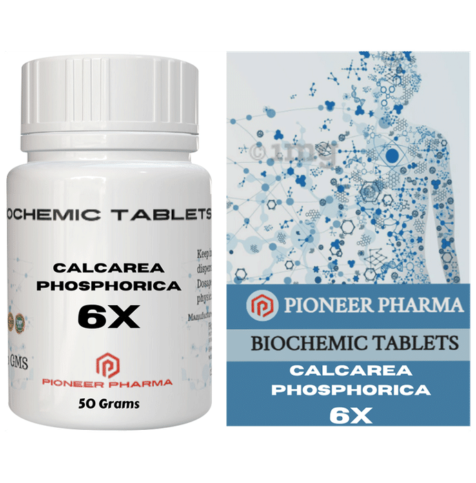 Pioneer Pharma Calcarea Phosphorica  Biochemic Tablet 6X