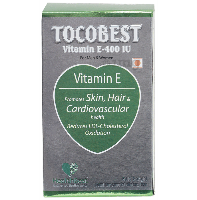 HealthBest Tocobest Vitamin E 400IU Softgel