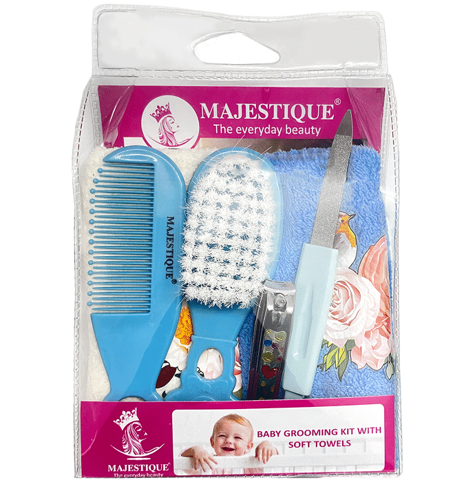 Majestique Baby Grooming Kit with Soft Towel