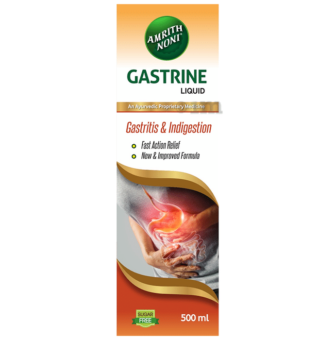 Amrith Noni Gastrine Liquid for Gastritis & Indigestion Sugar Free
