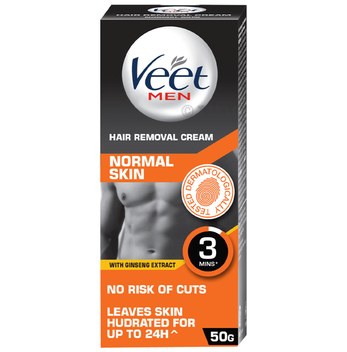 Veet Hair Removal Cream for Men | Suitable For Intimate Area | For Normal Skin