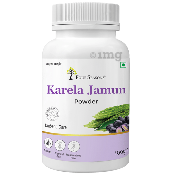 Four Seasons Karela Jamun Powder (100gm Each)