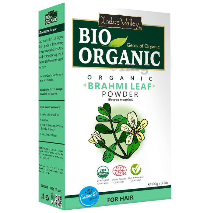 Indus Valley Bio Organic Brahmi Leaf Powder