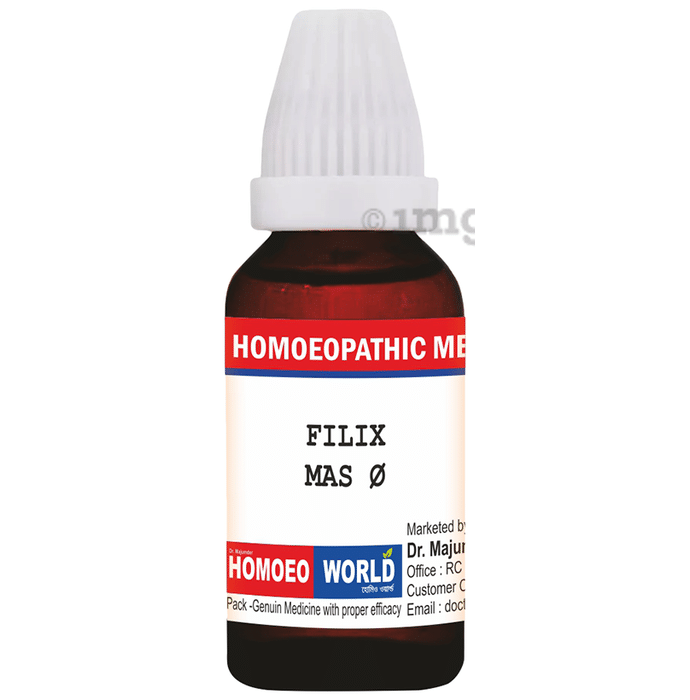 Dr. Majumder Homeo World Filix Mas Mother Tincture (30ml Each) Q