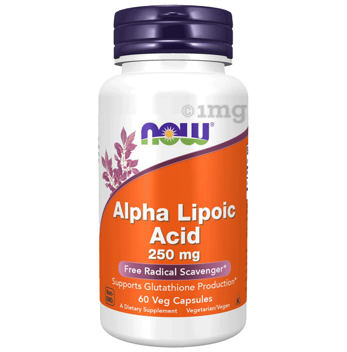 Now Alpha Lipoic Acid 250mg Veg Capsule