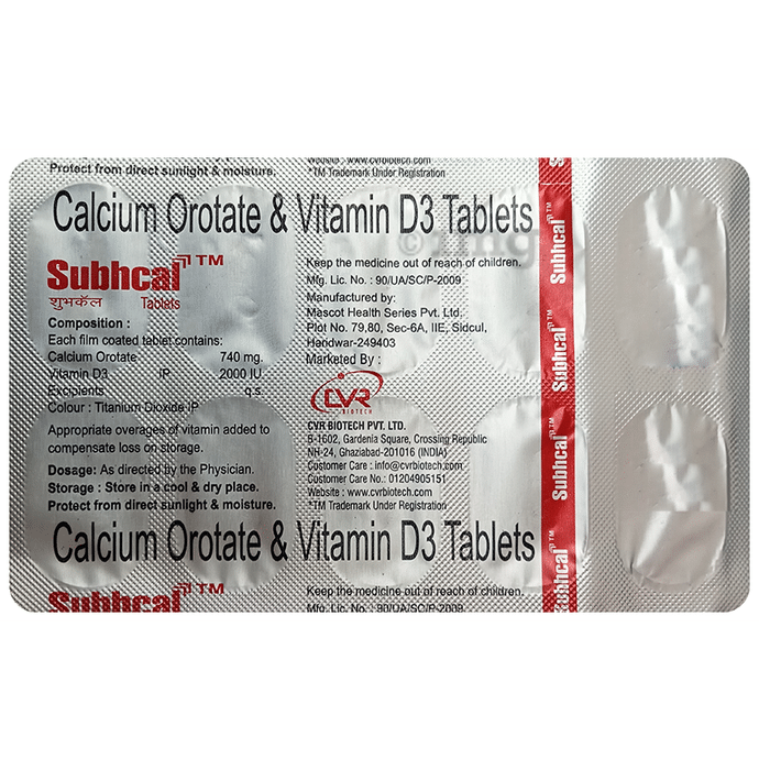 Subhcal Tablet