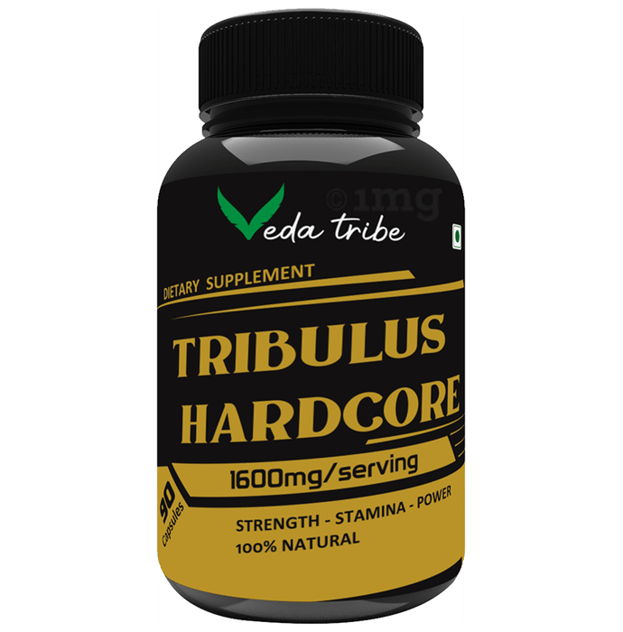 Veda Tribe Tribulus Hardcore 1600mg Capsule