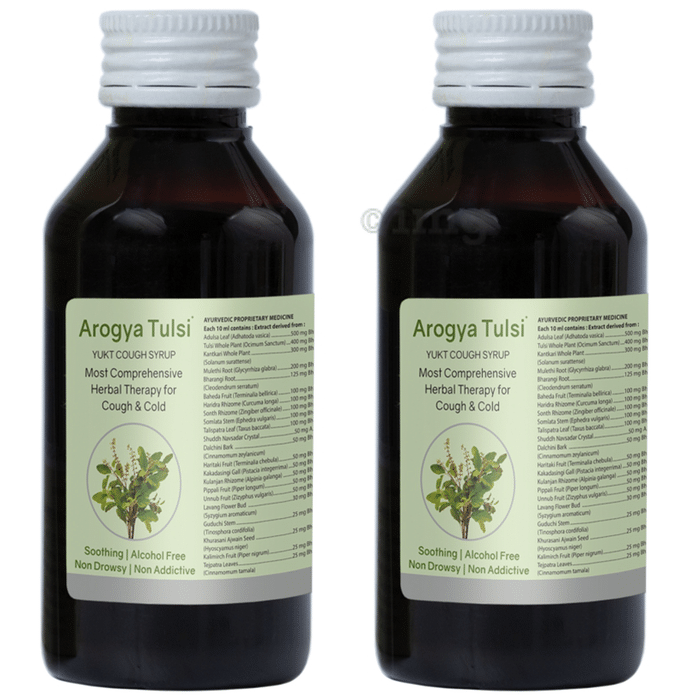 Arogya Tulsi Yukt Cough Syrup (100ml Each)
