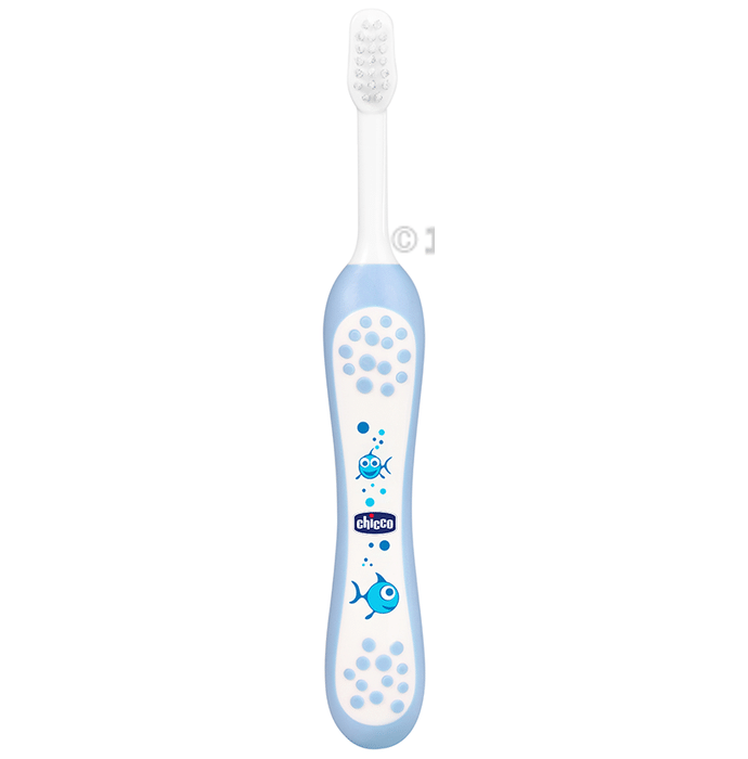 Chicco 6 to 36 Month Child Toothbrush Blue