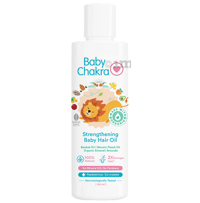 Baby Chakra Strengthening Baby Hair Oil