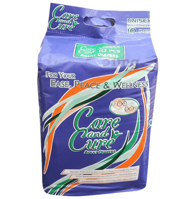 Care and Cure Adult Diaper Extra Large