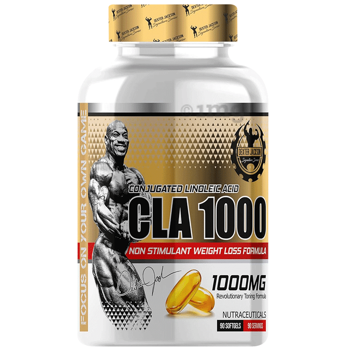 Dexter Jackson CLA 1000mg Soft Gelatin Capsule