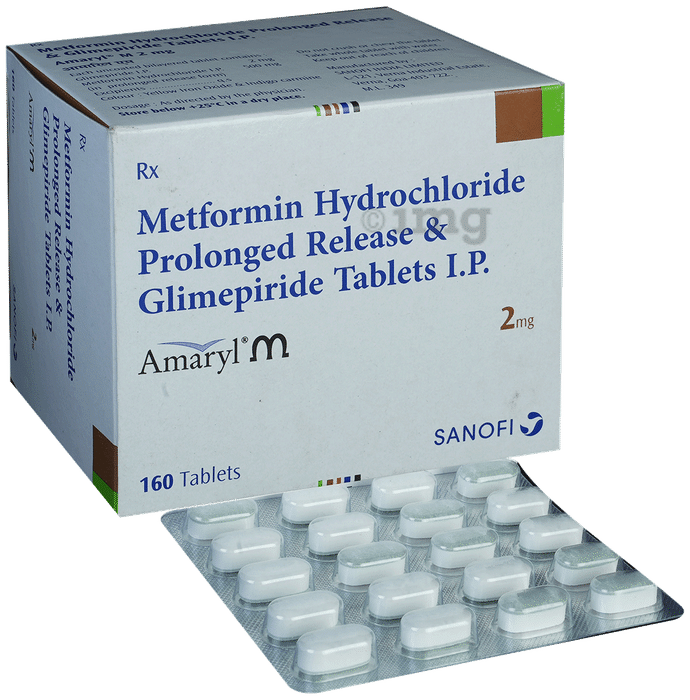 Amaryl M  2mg Tablet PR