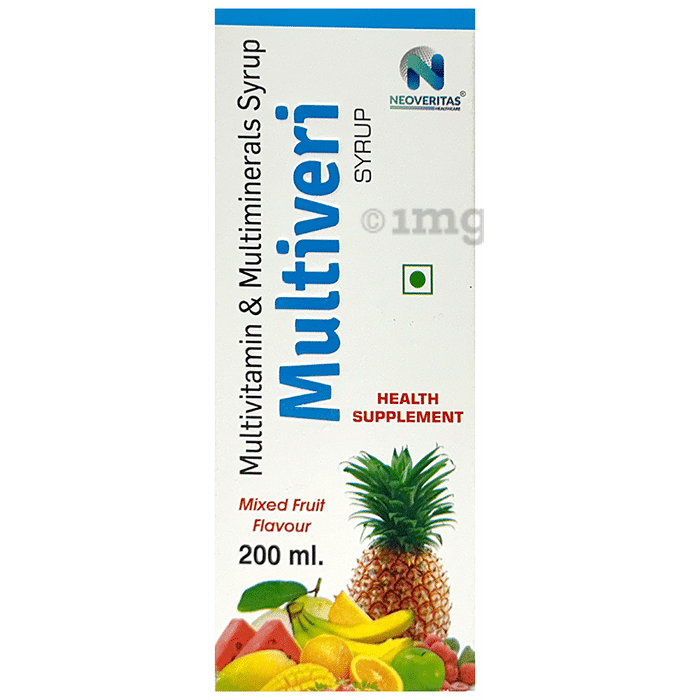 Multiveri Syrup Mixed fruit flavour