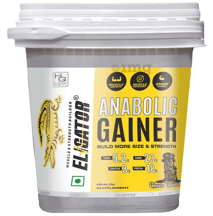 Eligator Anabolic Gainer Protein Powder Choco Bourban