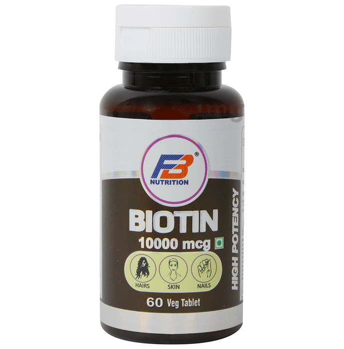 FB Nutrition Biotin 10000mcg Tablet