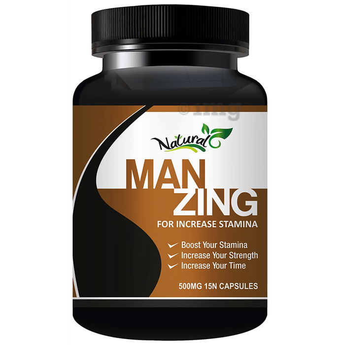 Natural Man Zing For Increase Stamina Capsule Buy Bottle Of 150 Capsules At Best Price In 1114