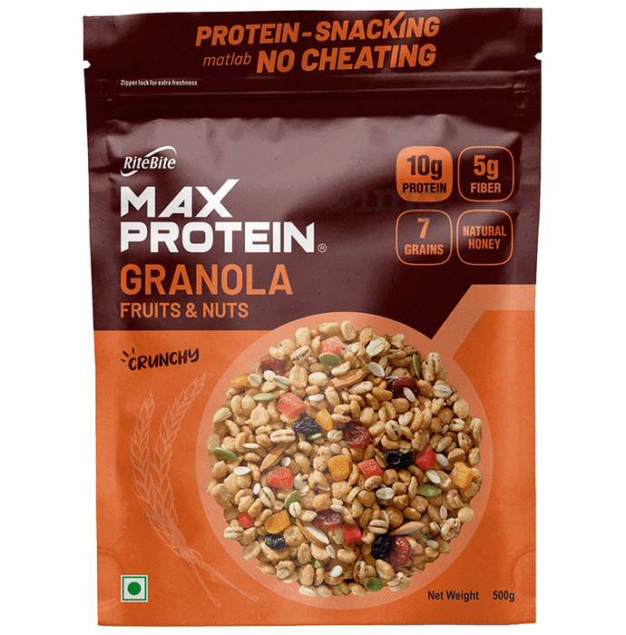 RiteBite Max Protein Granola Fruits & Nut