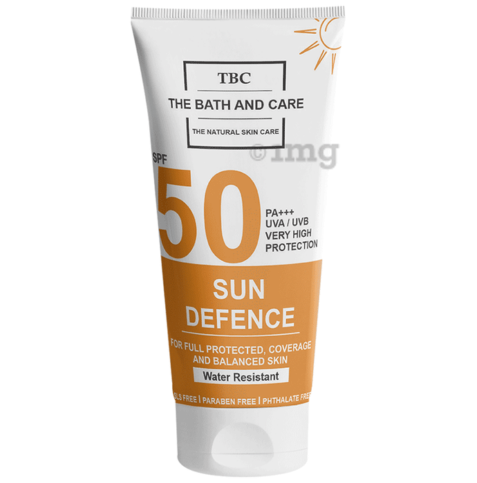 TBC-The Bath and Care Sun Defence Cream SPF 50 PA+++