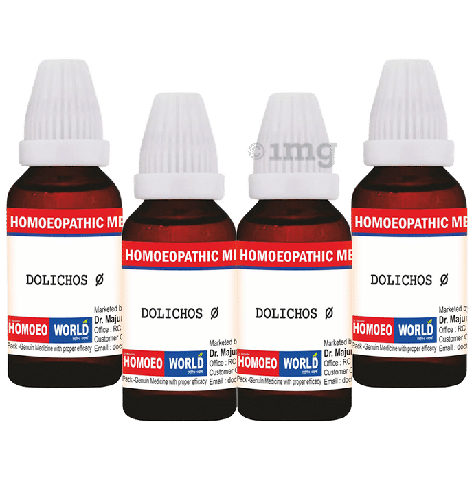 Dr. Majumder Homeo World Dolichos Mother Tincture (30ml Each) Q