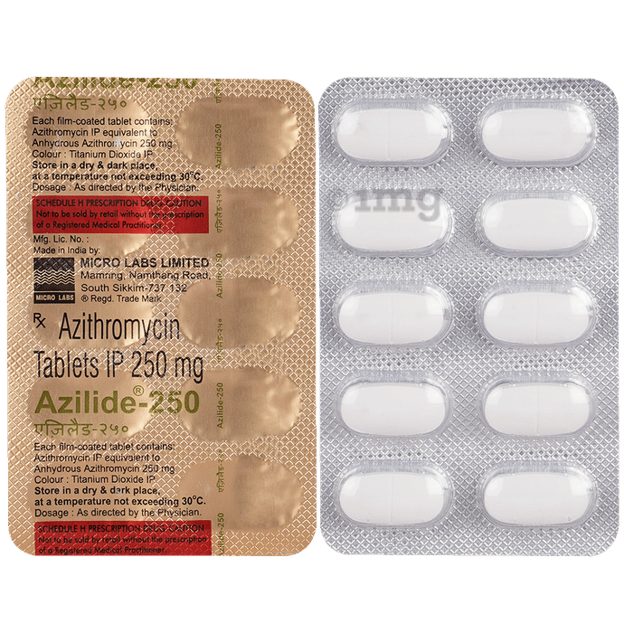 Azilide 250 Tablet
