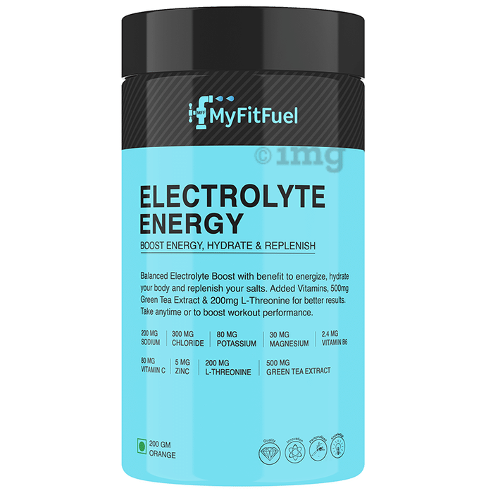 MyFitFuel Electrolyte Energy  Powder Orange
