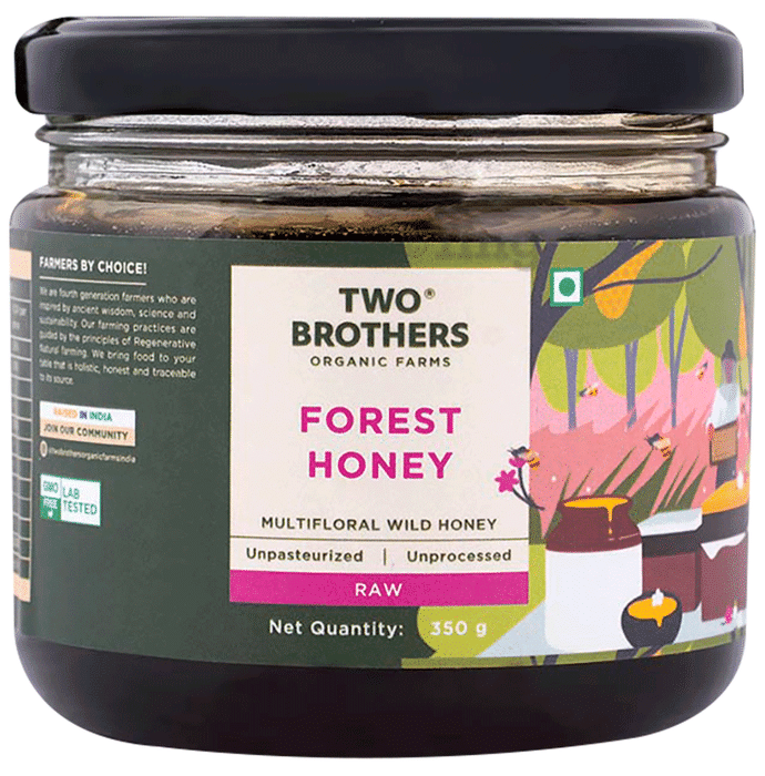 Two Brothers Organic Farm Multifloral Wild Forest Honey