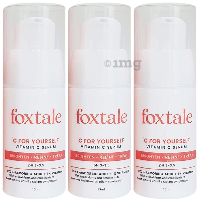 Foxtale C for Yourself Vitamin C Serum (15ml Each)