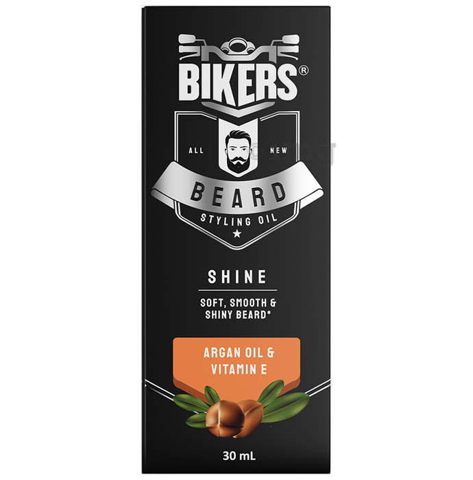 Bikers Argan Oil & Vitamin E Beard Styling Oil