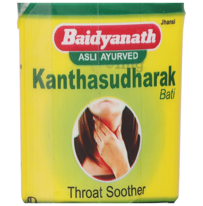 Baidyanath (Jhansi) Kanthasudharak Bati (6gm Each)