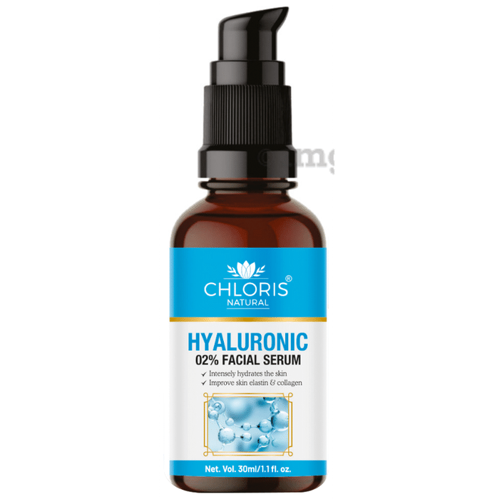 Chloris Natural Hyaluronic 2% Facial Serum