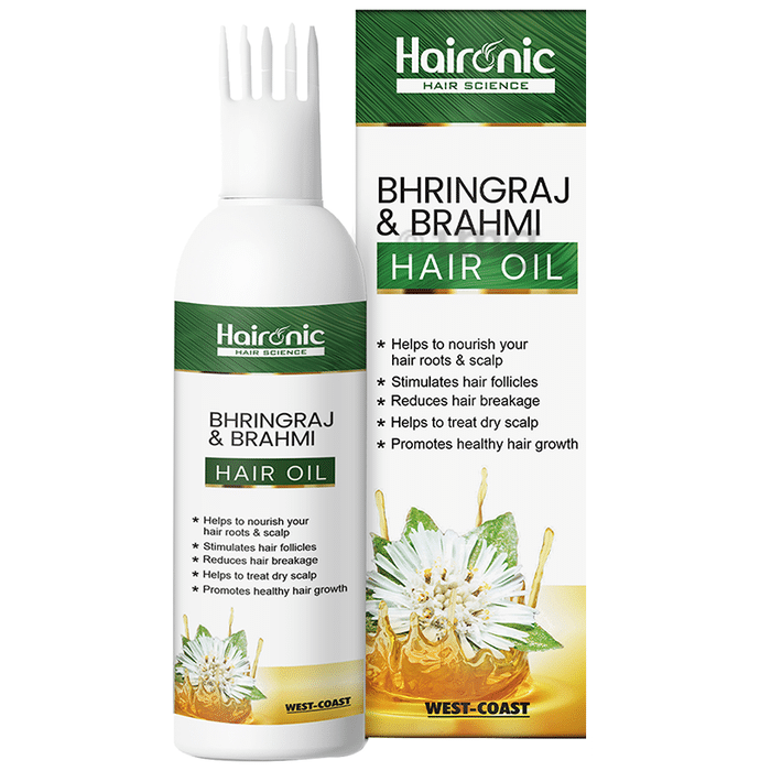 Haironic  Bhringraj & Brahmi Hair Oil