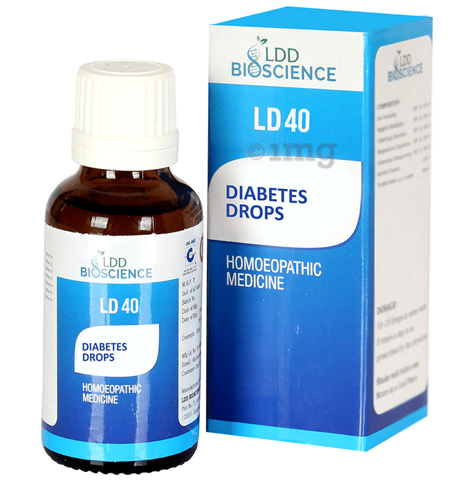 LDD Bioscience LD 40 Diabetes Drop