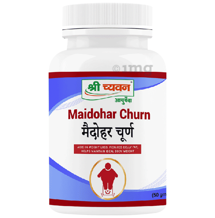 Shri Chyawan Combo Pack of Maidohar Churn (50gm) & Fetohar Vati (60 Eac)