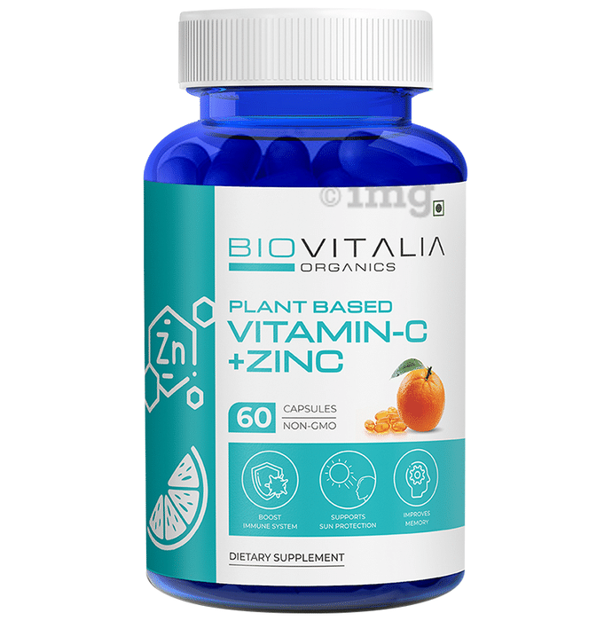 Biovitalia Organics Vitamin C + Zinc Capsule
