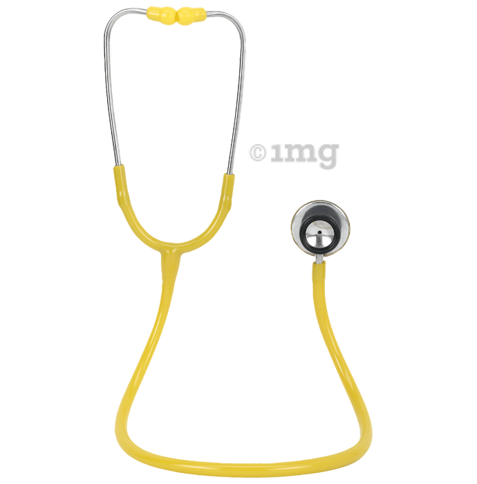 Dgarys Students Medical Real Stethoscope For Doctors Yellow