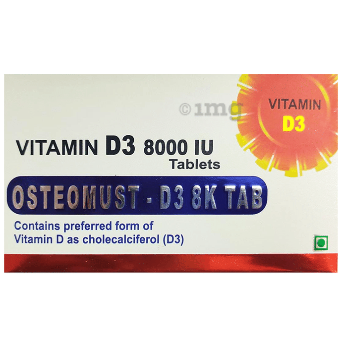 Osteomust-D3 8K Tablet