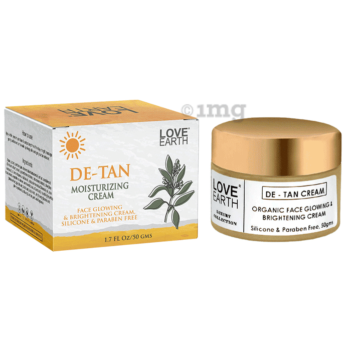 Love Earth De Tan Cream Buy jar of 50.0 gm Cream at best price in