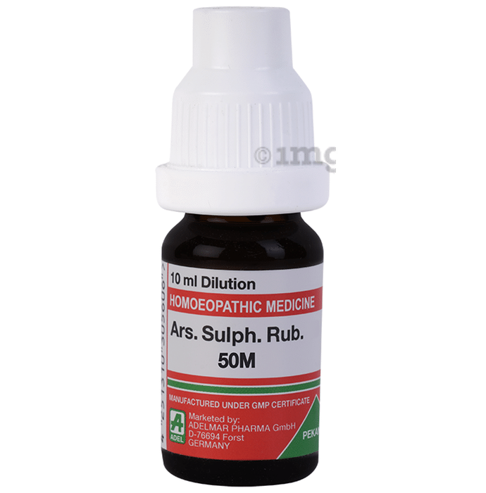 ADEL Ars Sulph Rub Dilution 50M