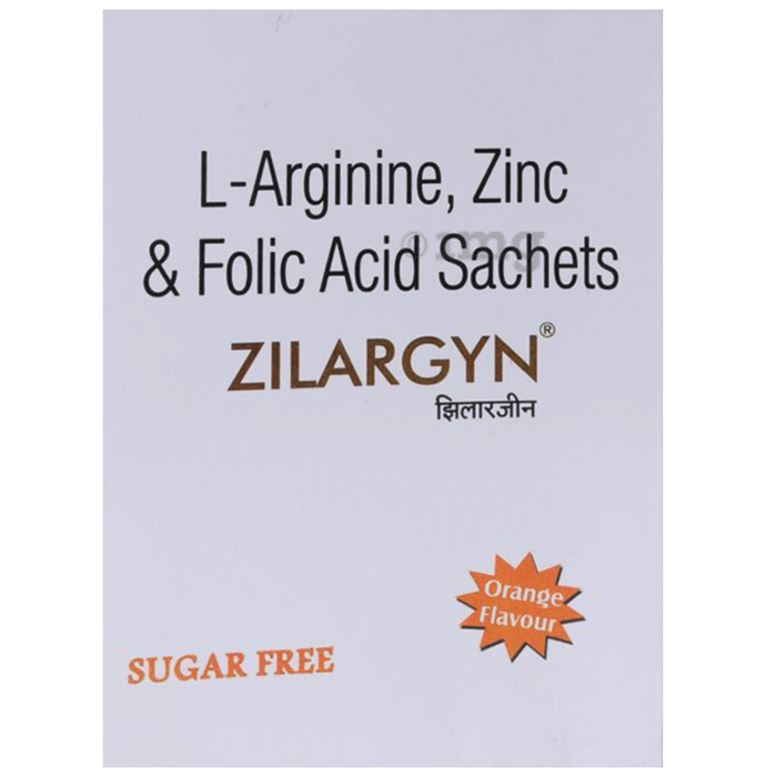 Zilargyn Sachet Orange Sugar Free