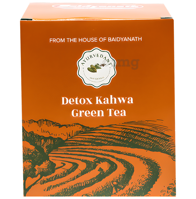 Baidyanath Ayurvedant Detox Kahwa Green Tea (10 Each)