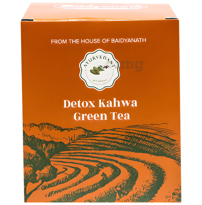 Baidyanath Ayurvedant Detox Kahwa Green Tea (10 Each) Buy combo pack